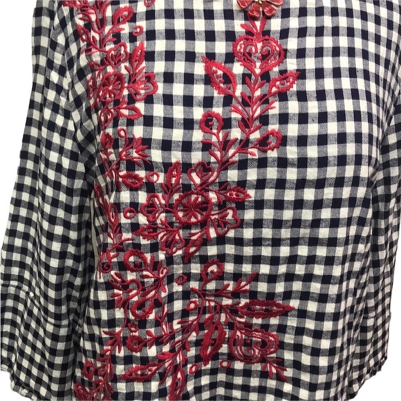 Current Air Checked Blouse - Picture 2 of 5